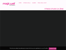 Tablet Screenshot of magicwell.info
